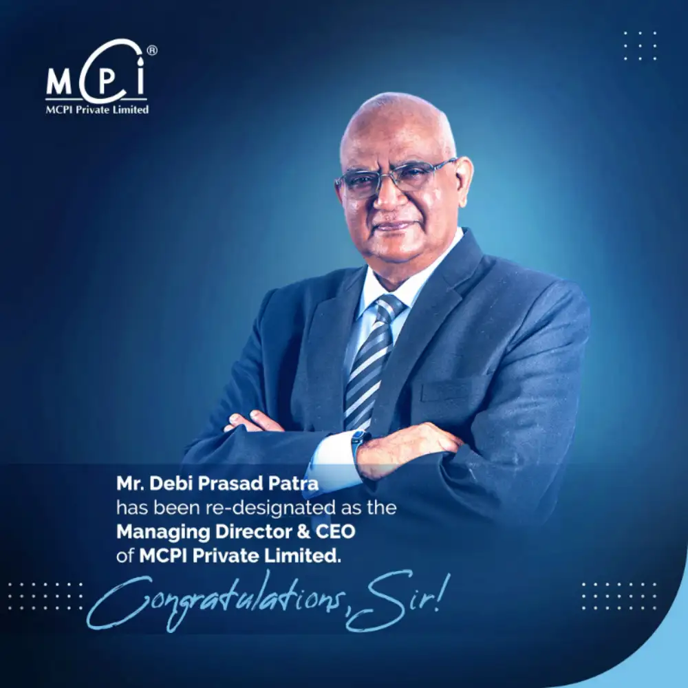 Announcement – Re-designation of Mr. Debi Prasad Patra as Managing Director & Chief Executive Officer